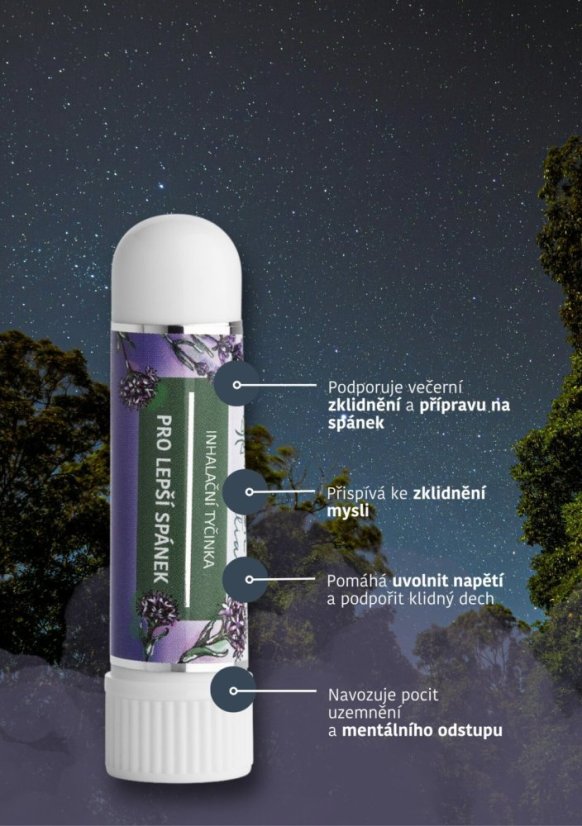 Inhalační tyčinka  Nobilis Tilia - Vůně na výběr: Inhalační tyčinka Proti únavě Nobilis Tilia