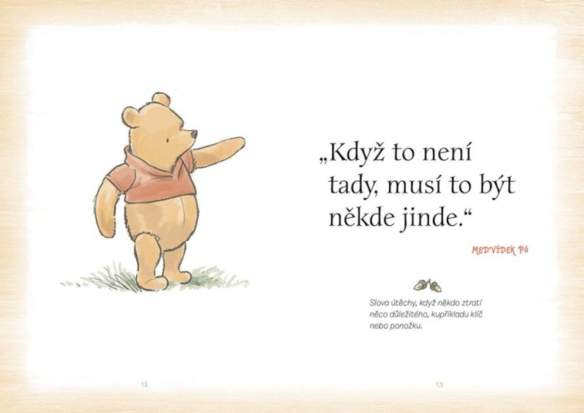 Medvídek Pú - Malá kniha velkých mouder