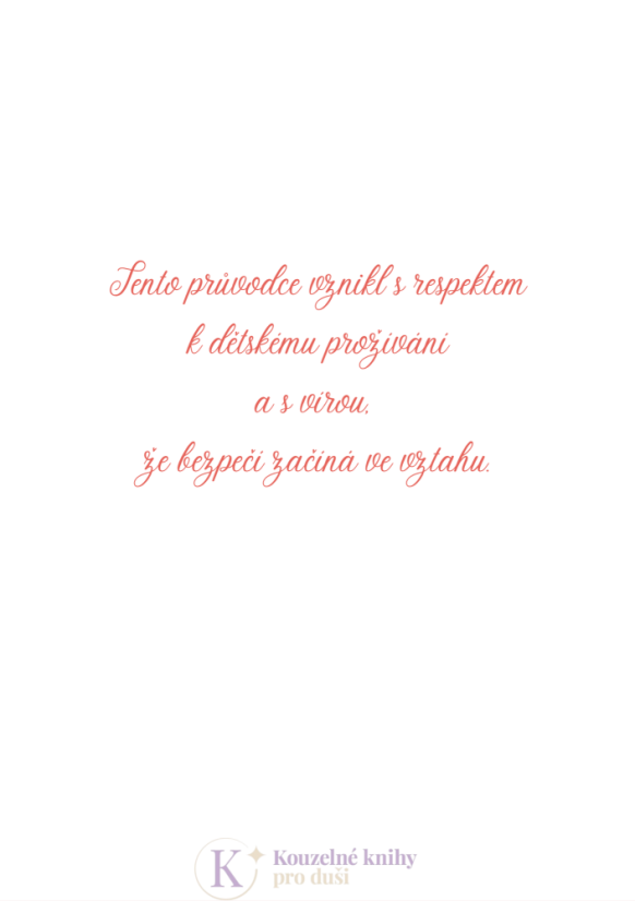 Balíček Nebojsa pro malé děti - kompletní sada pro citlivé děti od psychologa
