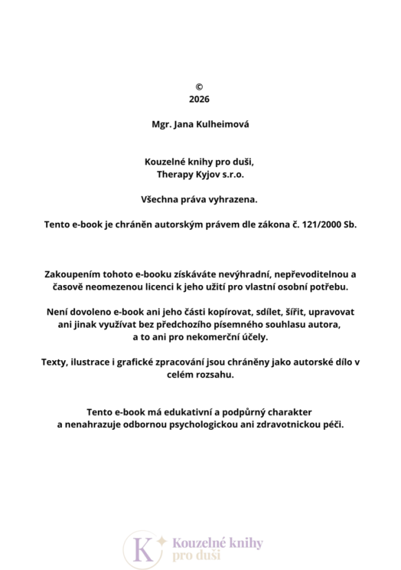Jak překonat strach společně E-BOOK